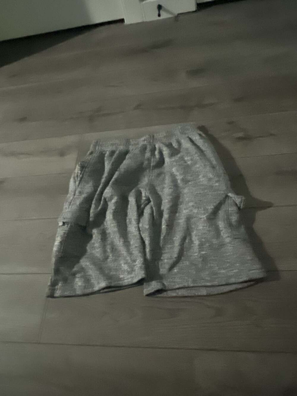 Mecca Sportswear Grey Marl Cargo Athletic Shorts